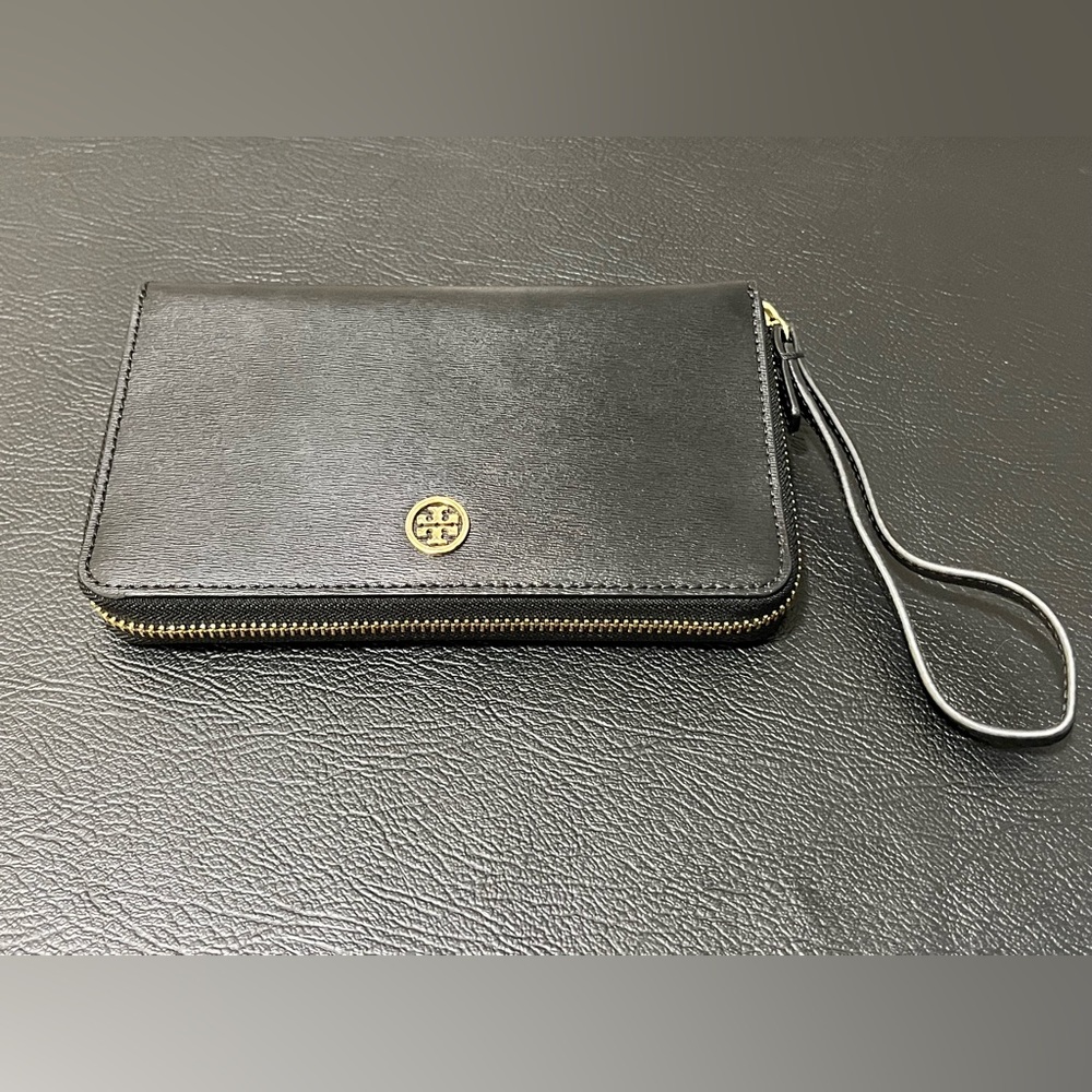 Tory Burch Black Wristlet
